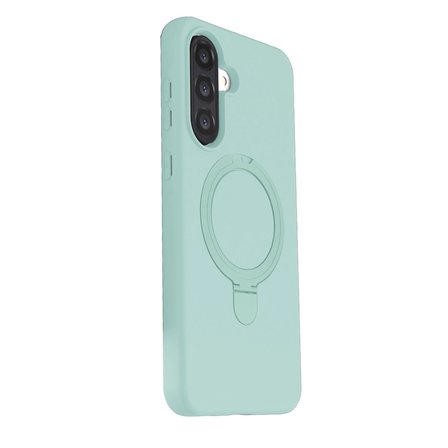 Samsung Uyumlu Galaxy A37 5g Regal Magsafe Standlı Kapak - Su Yeşili