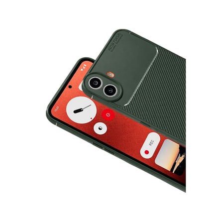 Newface Nothing Phone Nothing Cmf Phone 1 Auto Focus Karbon Kapak - Yeşil