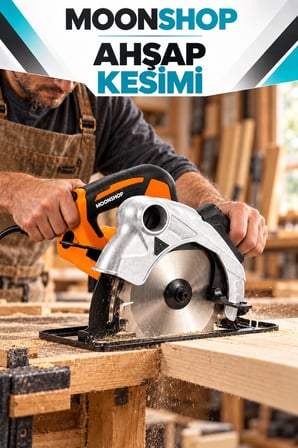 Pro Seri Lazerli Bakir Sargili Metal Şanzuman Sunta Kesme Daire Testere Makinesi 185 Mm..