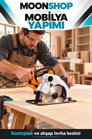 Pro Seri Lazerli Bakir Sargili Metal Şanzuman Sunta Kesme Daire Testere Makinesi 185 Mm..
