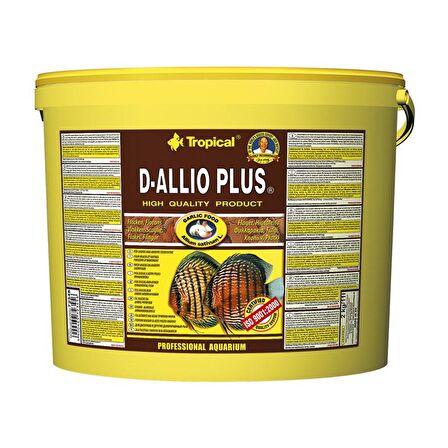 Tropical D-allio Plus Flakes 1000 Gram Sarımsaklı Pul Yem