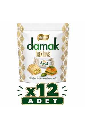 Nestle Nestlé Damak Baklava Çikolata (126 g) x12 Adet