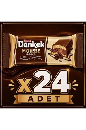 Ülker Dankek Çikolatalı Mousse (45 g) x24 adet