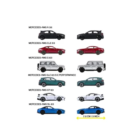 8502100001 AMG Premium Cars 6-asst (adet fiyatıdır)