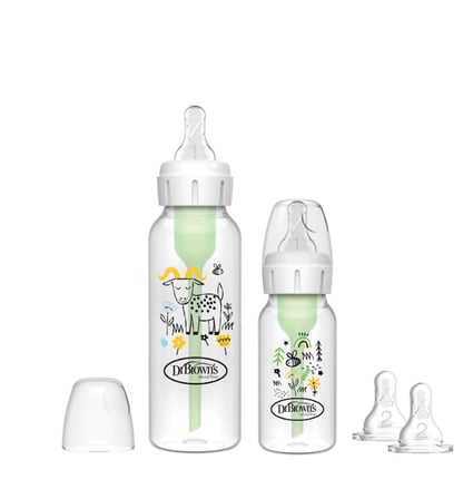 Options PP Dar Ağız 2'Li Biberon Seti 120 & 250 ml