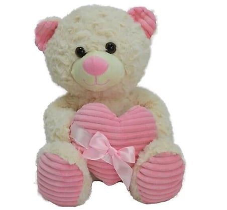 Halley Kalbi Kurdaleli Peluş Ayı 35 Cm 62915