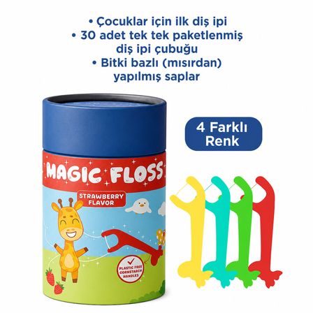 Çocuklar İçin Diş İpi