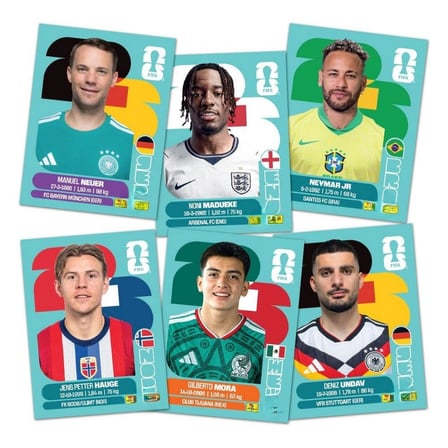 World Cup 2026 Sticker Koleksiyon Seti