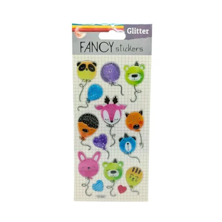Glitter Stickers Balon