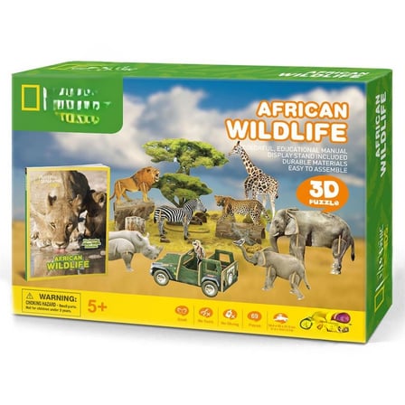 3D Puzzle Afrika Yaban Hayatı