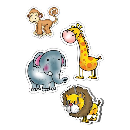 12001 NessiWorld Baby Puzzle Jungle