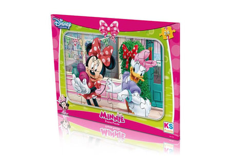 MIN 704 Minnie Mouse Frame Puzzle 24 Parça