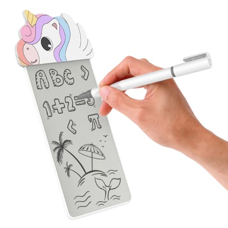 Silikon Figürlü Manyetik Mini Yazı Tahtası 5,5" - 14 cm