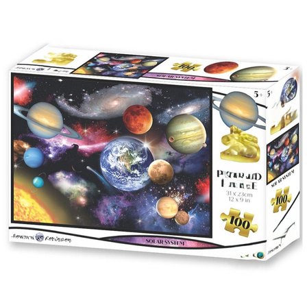 Solar Sistem Puzzle 100 Parça