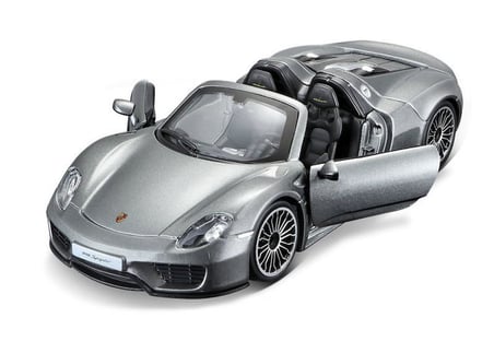 Bburago 1:24 Porsche 918 Spyder Model Araba