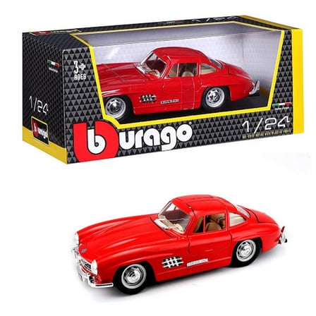 Bburago 1:24 Mersedes Benz 300SL 1954 Model Araba