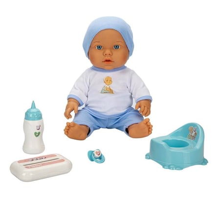 1030141 Sesli Tuvalet Zamanı Bebek Seti 32 cm -NessiWorld