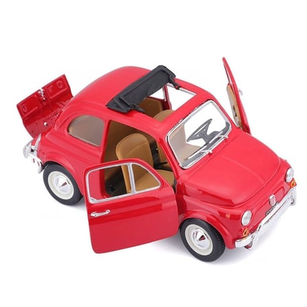 22099 Fiat 500L 168 Kırmızı 1:24 -NessiWorld
