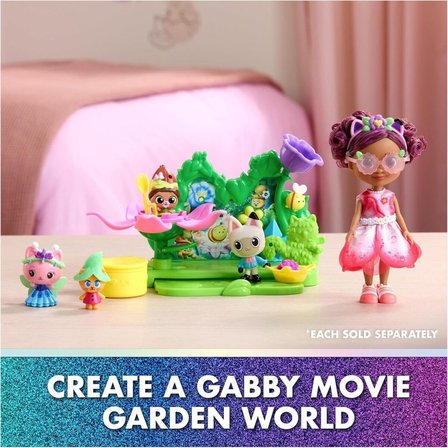 1008538 FİGÜR SET GABBY S DOLLHOUSE BAHÇE SETİ 12 PRÇ.
