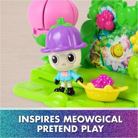 1008538 FİGÜR SET GABBY S DOLLHOUSE BAHÇE SETİ 12 PRÇ.