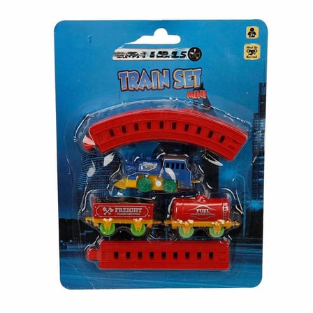 Kurmalı Raylı Mini Tren Seti 11 Parça