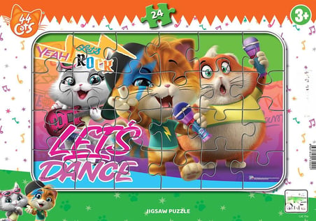 24 Parça Cats  Frame Puzzle