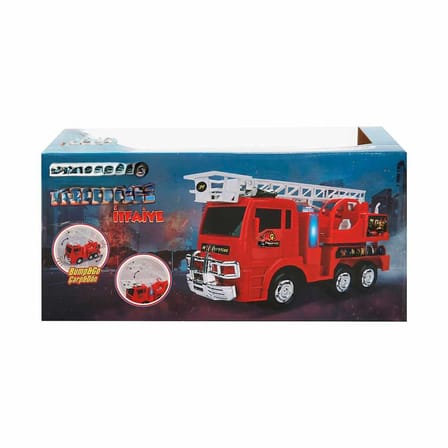 Çarp Dön Sesli ve Işıklı İtfaiye Aracı