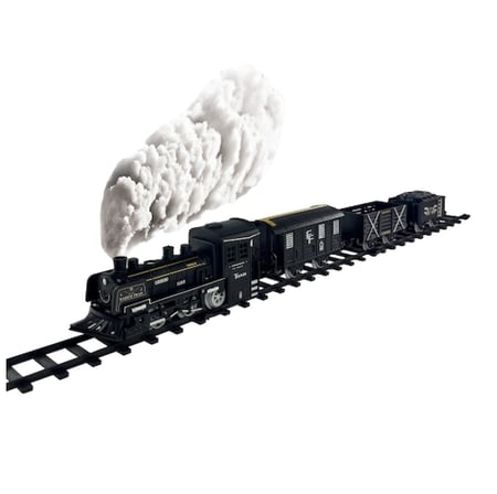 FF-1603C-4C IŞIKLI VE SESLİ BUHARLI TREN SETİ -VRD