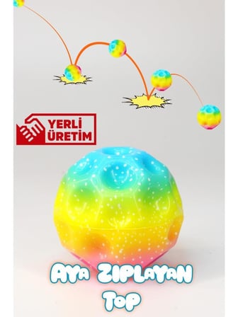 BSF-101 MOONBALL AY TOPU IŞIKLI 70MM -CNS