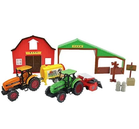 11 PCS FARN PLAY SET-MEGA