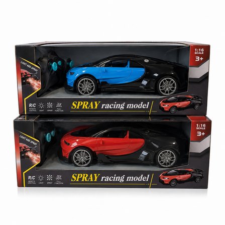 SH40924 1:16 DUMAN ÇIKARAN UZAKTAN KUMANDALI SPOR ARABA