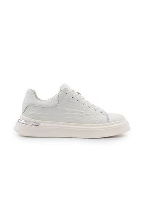 Hakiki Deri Kroko Baskılı Eva Taban Premium Erkek Sneaker