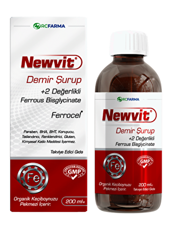 Newvit Demir Şurubu 200 ml