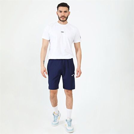 Joma Pol. Hawk - Erkek Lacivert Likralı Spor Şort - 4231400