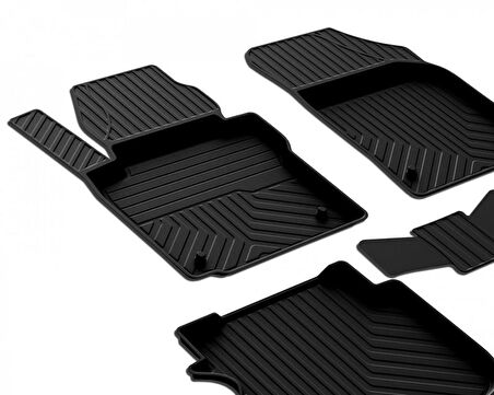 Volkswagen Caddy 3-4 Ferrous 4D Havuzlu Kauçuk Paspas 2004 2018