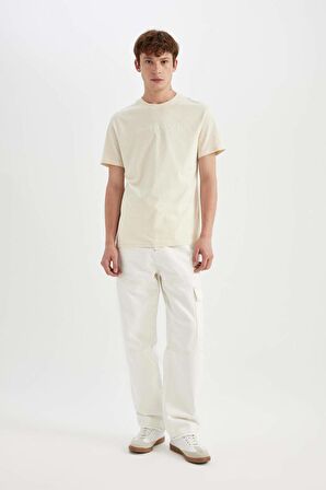 DeFacto Baggy Geniş Kalıp Normal Bel Geniş Paça Jean Pantolon C1511AX24SMWT34