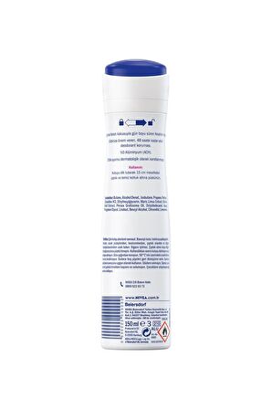 Nivea Kadın Sprey Deodorant Fresh Flower, 48 Saat Deodorant Koruması, 150mlx3 Adet