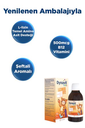 Dynavit Lizinkid B12 Şurup 150 ML