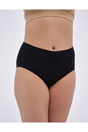 Kadın Büyük Beden Külot Full Brief (5XL, 6XL, 7XL) 5 Farklı Renk 1 Pakette