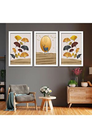 Uçan Balon 100 X 50 Cm Saatli Kanvas Tablo