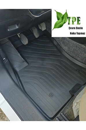 Fiat Doblo Maxi Panelvan Havuzlu Paspas Ön Iki 2016 2017 2018 2019 2020 2021 2022