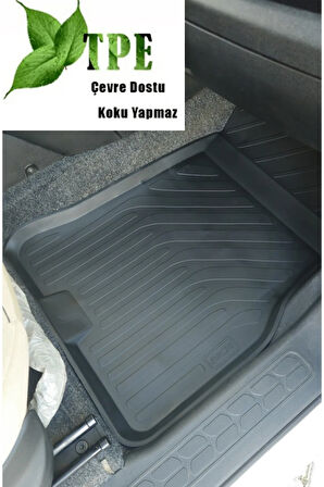 Fiat Doblo Maxi Panelvan Havuzlu Paspas Ön Iki 2016 2017 2018 2019 2020 2021 2022