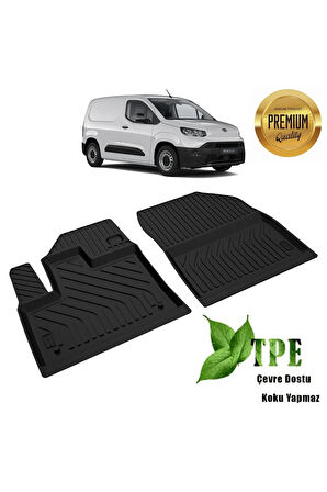 Toyota Proace City Panelvan Van Havuzlu Paspas Ön Iki Parça 2020 2021 2022 2023 2024