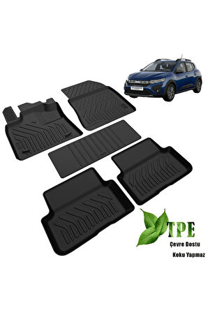 Dacia SANDERO STEPWAY 4D HAVUZLU PASPAS 2021 2022 2023 2024 KOKUSUZ YUMUŞAK