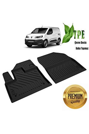 Peugeot Partner Panelvan Van Havuzlu Paspas Ön Iki Parça 2019 2020 2021 2022 2023 2024 Kokusuz