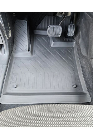 Citroen Berlingo Panelvan Van Havuzlu Paspas Ön Iki Parça 4d Siyah 2019 2020 2021 2022 2023 2024