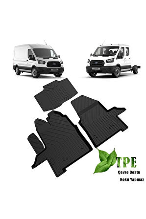 Ford Transit Havuzlu Paspas Siyah 2014 2015 2016 2017 2018 2019 2020 2021 2022 2023 2024