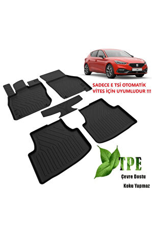 Yeni Seat Leon HAVUZLU Paspas 2021 2022 2023 2024 E Tsi Otomatik İÇİN UYUMLUDUR