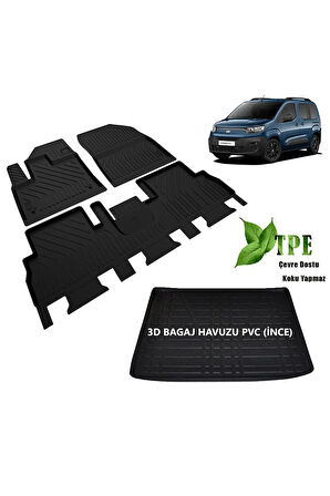 Yeni Doblo Paspas Bagaj Havuzu Set 2023 2024 Model