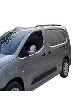 Toyota Proace City Tavan Çıtası Uzun Şase 2019 2020 2021 2022 2023 Paslanmaz Aluminyum